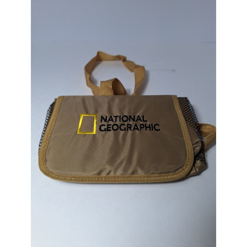 National Geographic Travel Binocular Bag Vintage Beige Light Small Crossbody